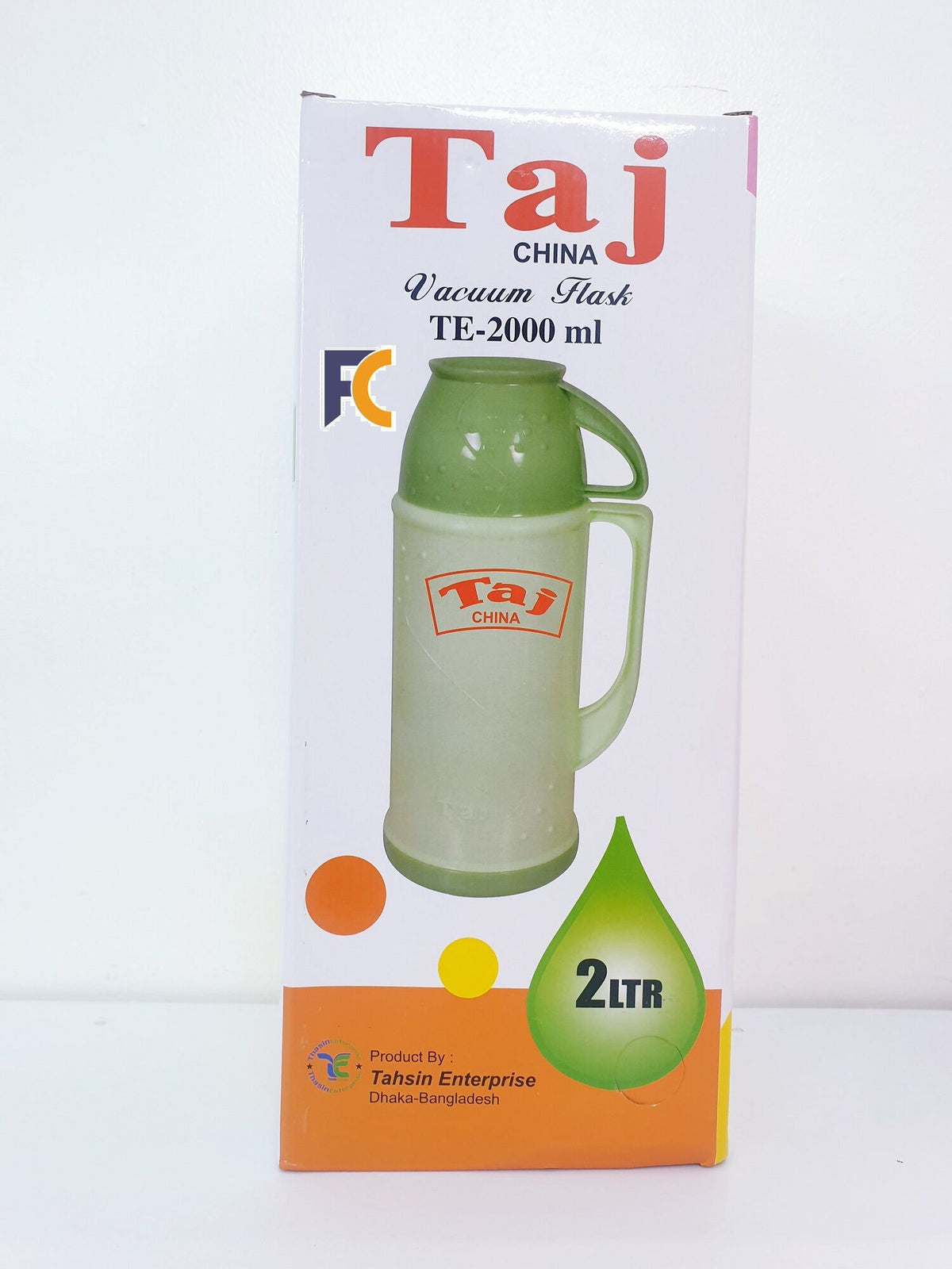 Vacuum Flask 2 Liter Mixed Color Printed