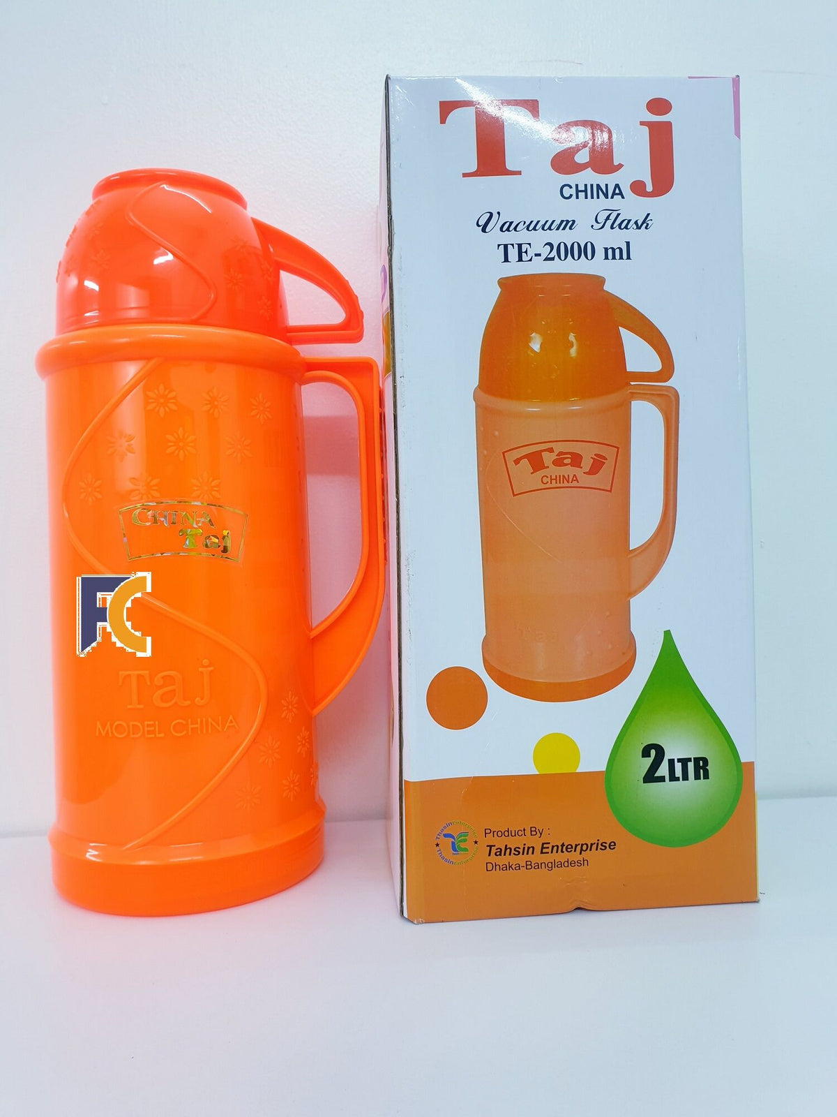 Vacuum Flask 2 Liter Mixed Color Printed