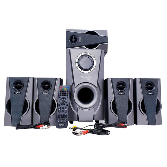 Speaker DigitalX X-M1008BT 5.1 Sound with LED Warranty: 02 Years & Service Warranty: 05 Years.
