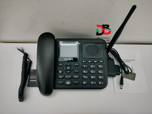 Telephone Wireless DLNA ZT9000 Quad-Band GSM with dual sim, Warranty 01 Year, Service Warranty 03 Years.