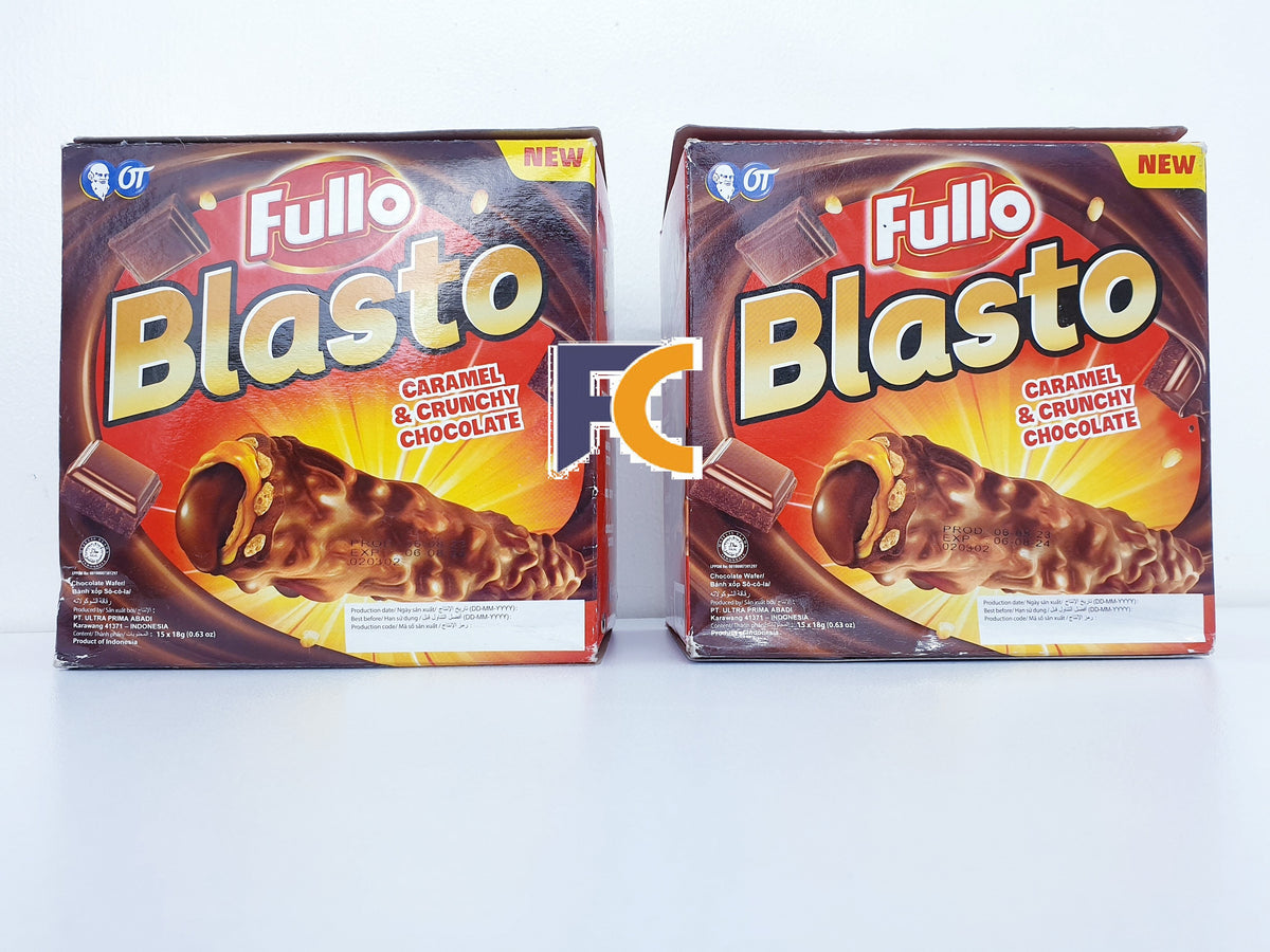 Fullo Blasto Chocolate Wafer - 15 Piece