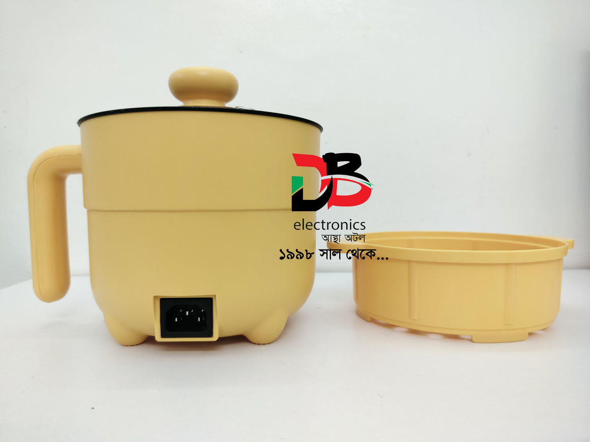 Multifunctional 900 Watt Electric Cooker Prestige  With Steamer 02L , Service Warranty 02 Years.