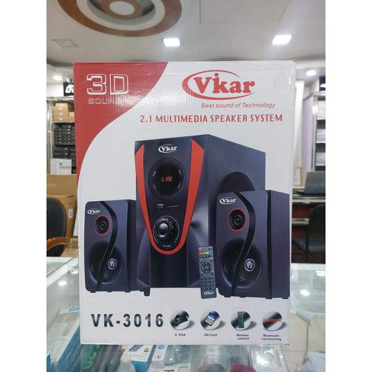 Speaker Vikar 2:1 VK-3016BT (Warranty: 02 Years, Service Warranty: 05 Years)