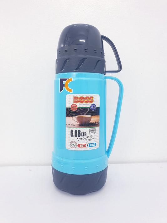 Vacuum Flask 600ML Liter Mixed Color Printed