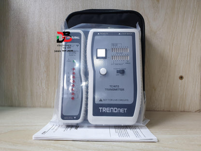 Network Cable Tester - TRENDNET TC-NT2 (With Black Bag)