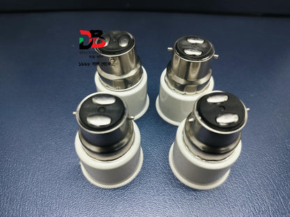 Lamp holder Converter Adapter Plug Extender - E27 To B22 Converter