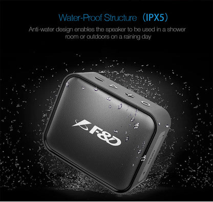 F&D W5 Plus Bluetooth Speaker (Warranty : 01 Years, Service : 02 Years)