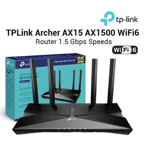 Router TP-Link Archer AX15 (Warranty: 02 Years, Service waranty: 05 Years)