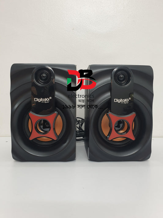 Speaker DigitalX X-Y92 Bluetooth 2:0 Mini Computer Multimedia Speaker, Warranty: 02 Years & Service Warranty: 05 Years.