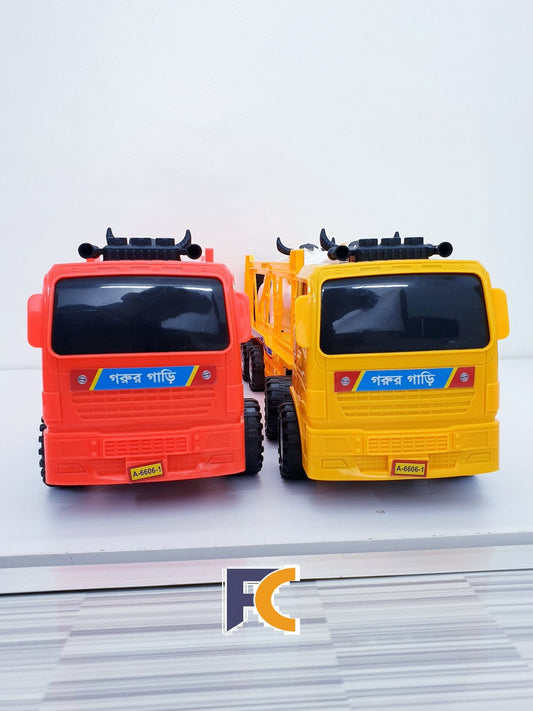 Combo Pack 2 Toy cow Lorry cars