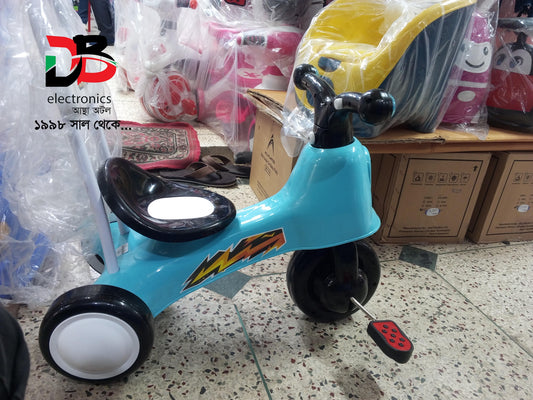 Tricycle for Kids and Babies  Moto Bike With Trolley Music