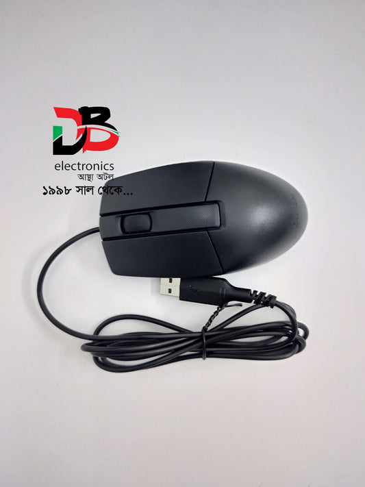 Usb Wired Mouse A4tech OP-330 Wired Mouse - 1200 DPI - For PC Laptop - Black, Warranty 01 Years , Service Warranty 03 Years
