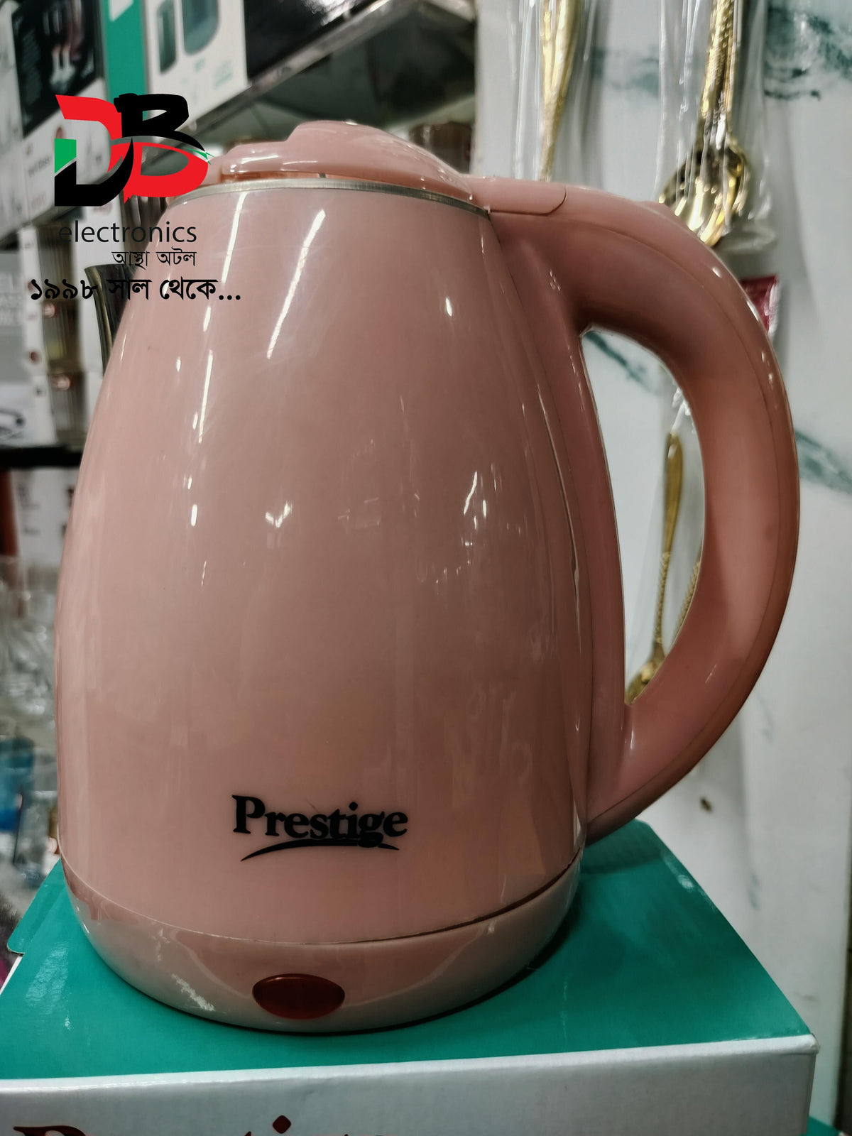 Electric Kettle Prestige Double Layer Electric Water Heater Kettle, Service Warranty: 02 Years.