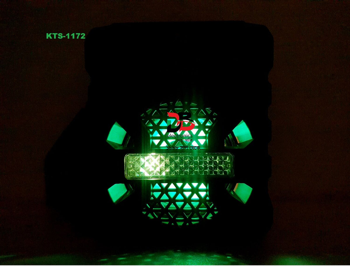 Wireless Bluetooth Speaker 3" KTS-1172 Speaker With Microphone System (Only Service Warranty: 02 Years)