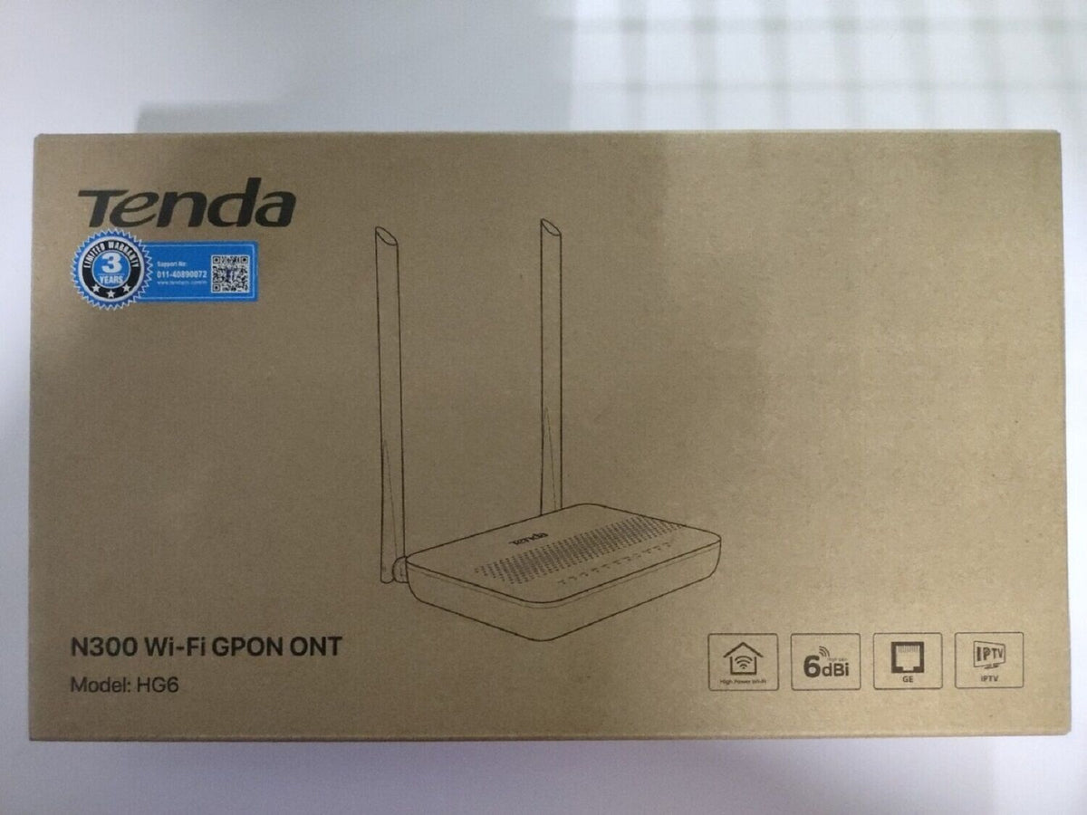 Router HG6 N300 (Warranty: 02 Years, Service Warranty: 05 years)