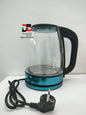 Electric Kettle Jaipaan ARE-015 2.0L Glass & Stainless Steel Cordless Kettle 1500W.