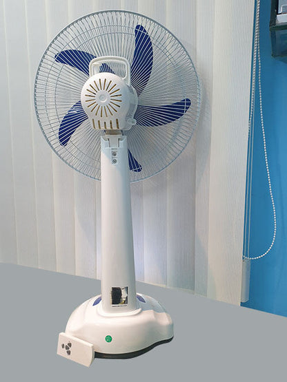 Rechargeable Fan Kennede 3936RS Remote control 16"(inch) Quarter Stand (Warranty 01 year Service Warranty 03 years)