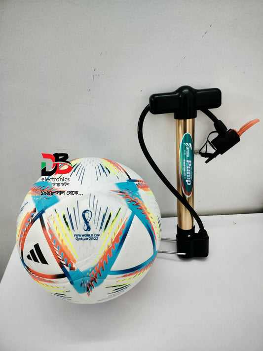 Ball + 3-in-1 Mini Pumper Combo – Perfect for Games, Practice & Fun