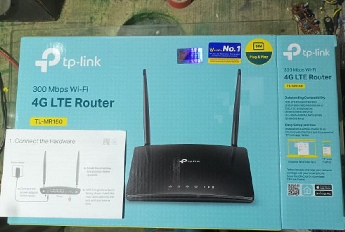 Router TP-Link TL-MR150 300Mbps Sim Card Slot (Warranty: 02 Years, Service Warranty: 05 years)