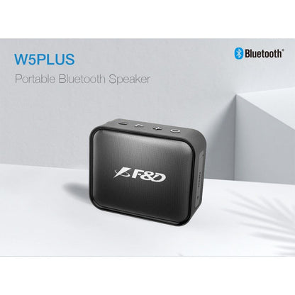F&D W5 Plus Bluetooth Speaker (Warranty : 01 Years, Service : 02 Years)