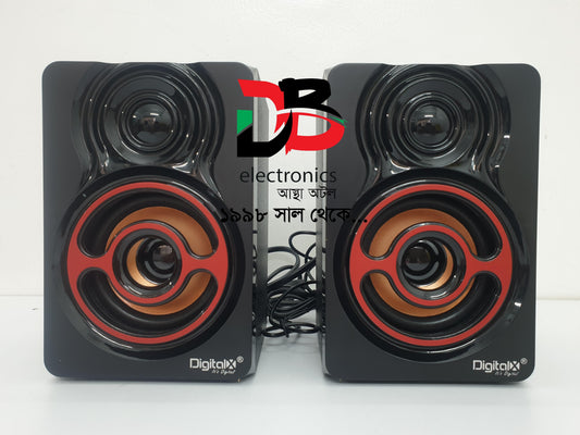 Speaker DigitalX X-Y91 Bluetooth 2:0 Mini Computer Multimedia Speaker, Warranty: 02 Years & Service Warranty: 05 Years.