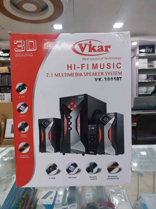 Speaker Vikar 2:1 VK-3005BT (Warranty: 02 Years, Service Warranty: 05 Years)