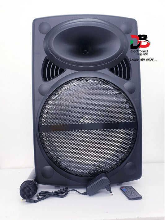 Speaker Bluetooth speaker 12" W-D12 (Service Warranty: 02 Years)