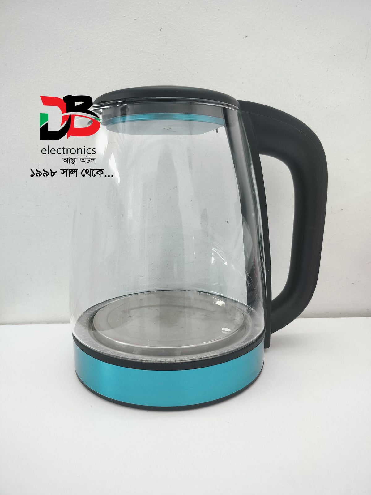 Electric Kettle Jaipaan ARE-015 2.0L Glass & Stainless Steel Cordless Kettle 1500W.