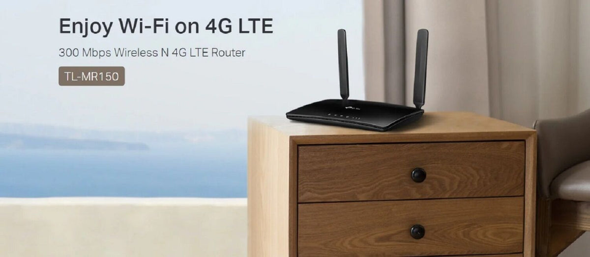 Router TP-Link TL-MR150 300Mbps Sim Card Slot (Warranty: 02 Years, Service Warranty: 05 years)