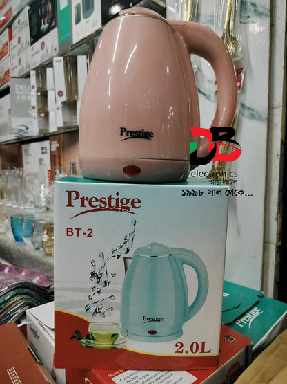 Electric Kettle Prestige Double Layer Electric Water Heater Kettle, Service Warranty: 02 Years.