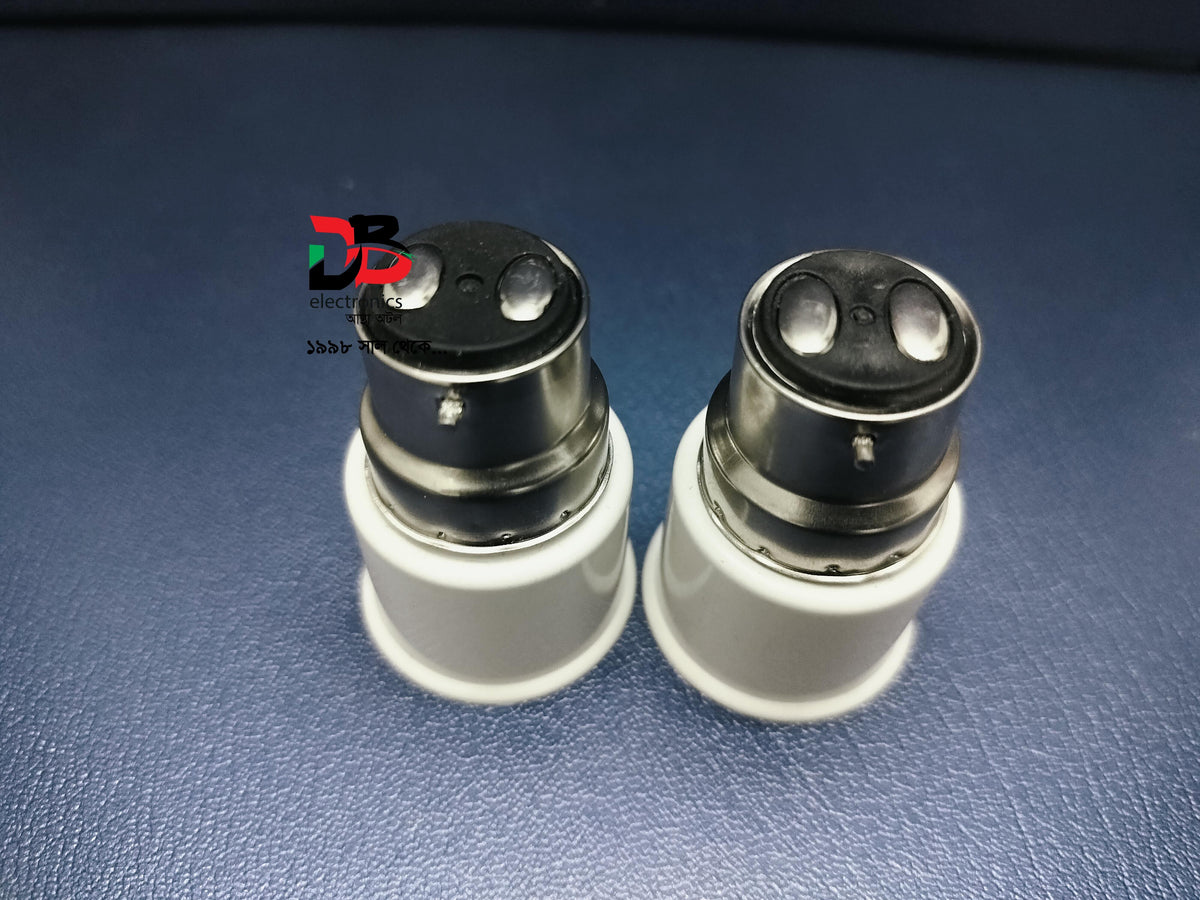 Lamp holder Converter Adapter Plug Extender - E27 To B22 Converter