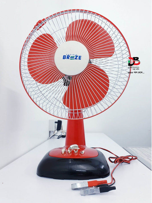 Solar Fan 12"DC Battery Fan (Service Warranty: 1 Years)