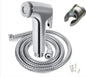 Durable Toilet Push Shower - Silver