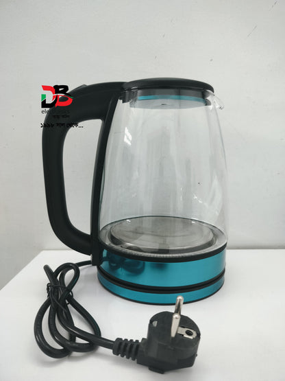 Electric Kettle Jaipaan ARE-015 2.0L Glass & Stainless Steel Cordless Kettle 1500W.