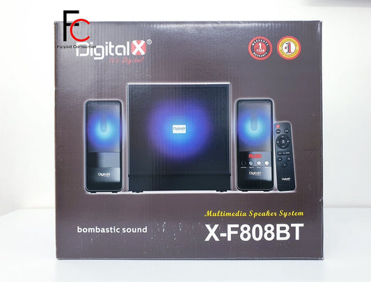 Speaker DigitalX X-F808BT (Warranty: 02 Years, Service Warranty: 05 Years)