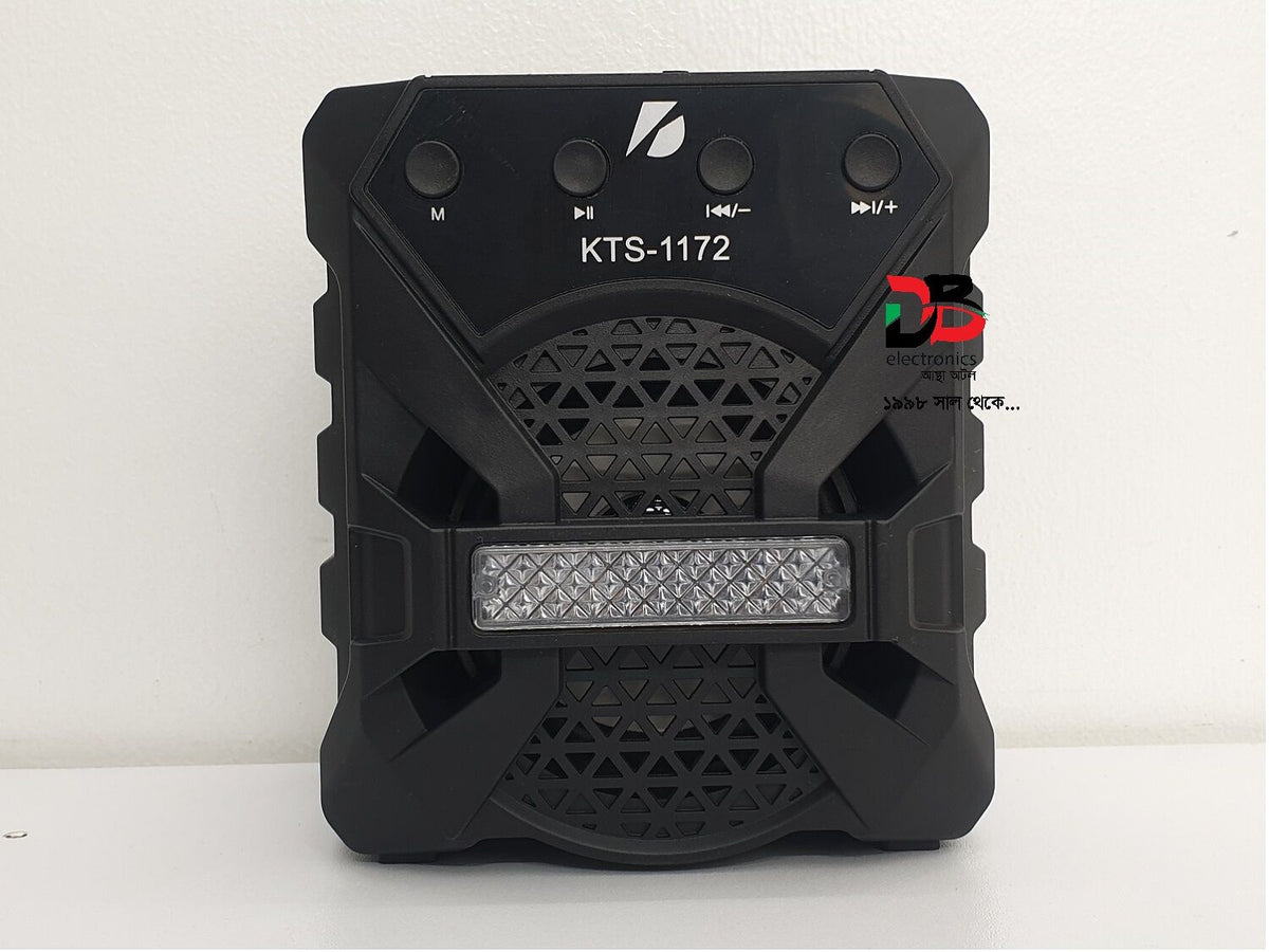 Wireless Bluetooth Speaker 3" KTS-1172 Speaker With Microphone System (Only Service Warranty: 02 Years)