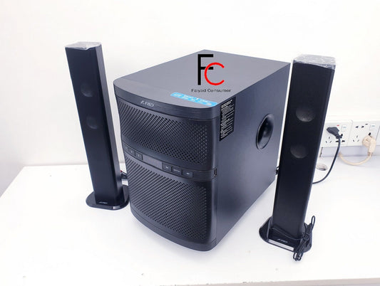 Speaker F&D T200X 2.1 Bluetooth Soundbar Cum Tower (Warranty: 02 Years, Service waranty: 05 Years)